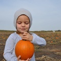 Greta and her Pumpkin